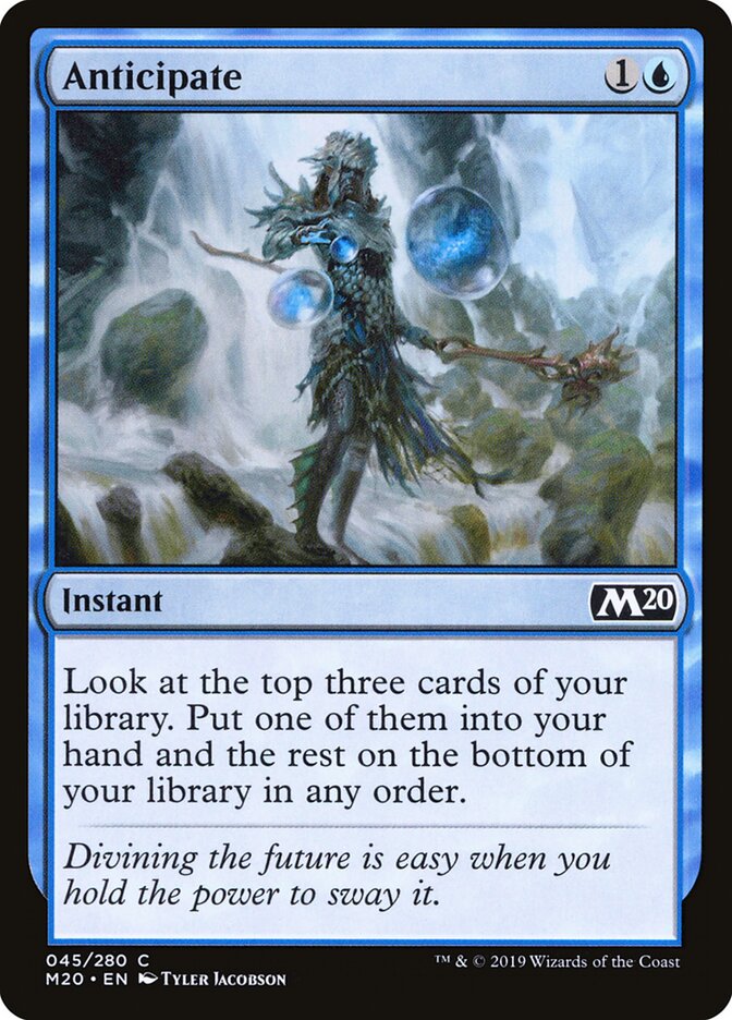 Antecipar / Anticipate - Magic: The Gathering - MoxLand