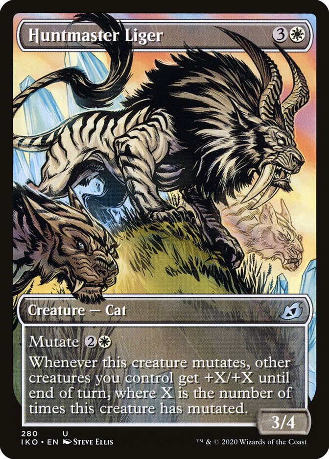 Ligre Mestre de Caça / Huntmaster Liger - Magic: The Gathering - MoxLand