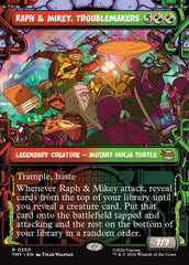 Raph & Mikey, Troublemakers - Magic: The Gathering - MoxLand