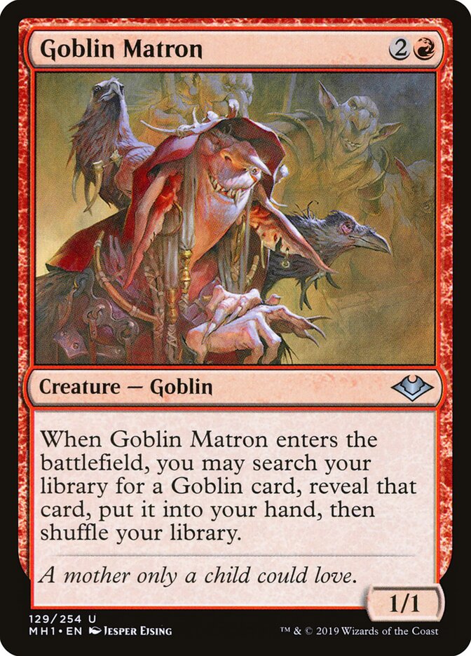 Matrona Goblin / Goblin Matron - Magic: The Gathering - MoxLand