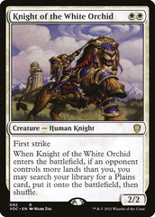 Cavaleiro da Orquídea Branca / Knight of the White Orchid - Magic: The Gathering - MoxLand