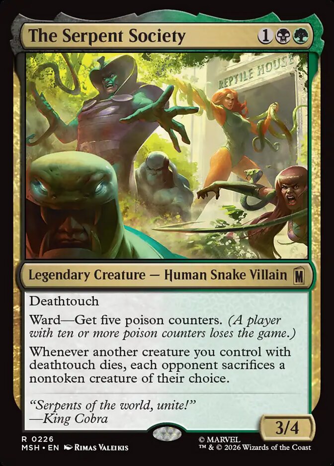 The Serpent Society - Magic: The Gathering - MoxLand