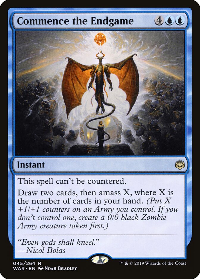 Iniciar Plano Final / Commence the Endgame - Magic: The Gathering - MoxLand
