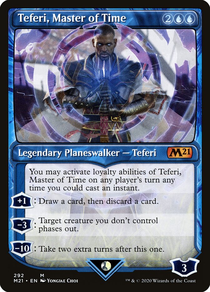 Teferi, Mestre do Tempo / Teferi, Master of Time - Magic: The Gathering - MoxLand