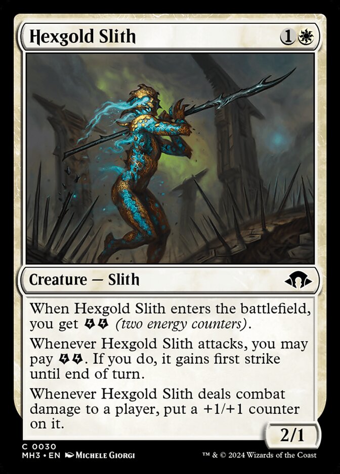 Slith de Hexouro / Hexgold Slith - Magic: The Gathering - MoxLand