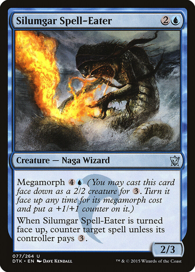 Devora-feitiço de Silumgar / Silumgar Spell-Eater - Magic: The Gathering - MoxLand