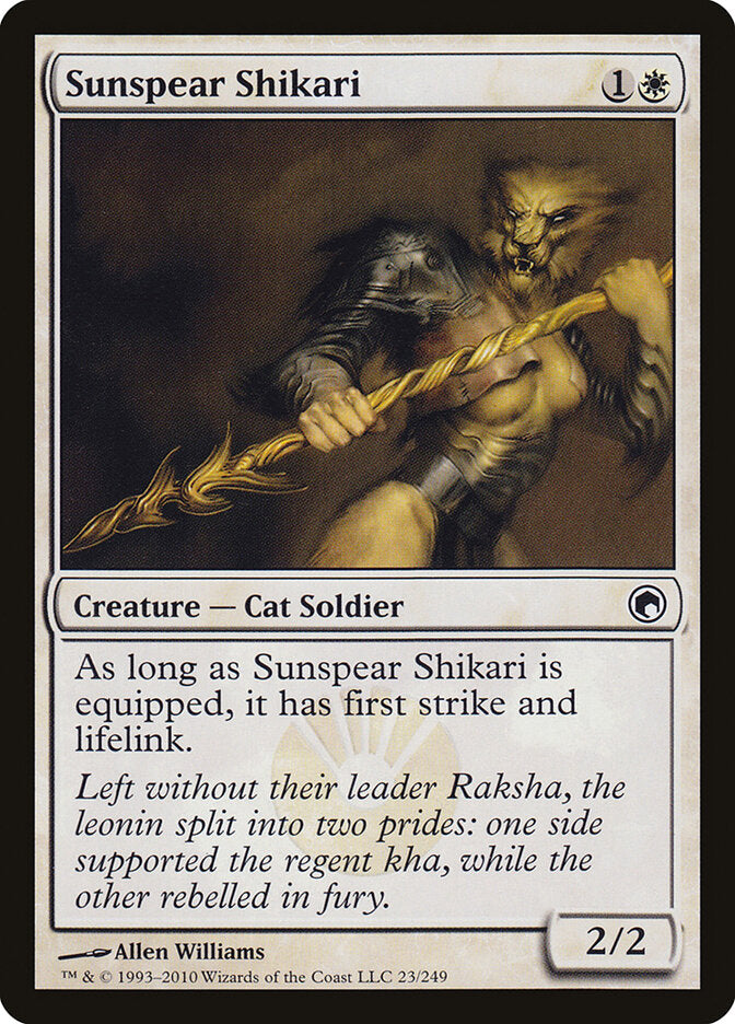 Sipaio da Lança Solar / Sunspear Shikari - Magic: The Gathering - MoxLand