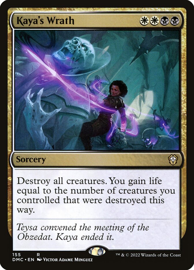Ira de Kaya / Kaya's Wrath - Magic: The Gathering - MoxLand