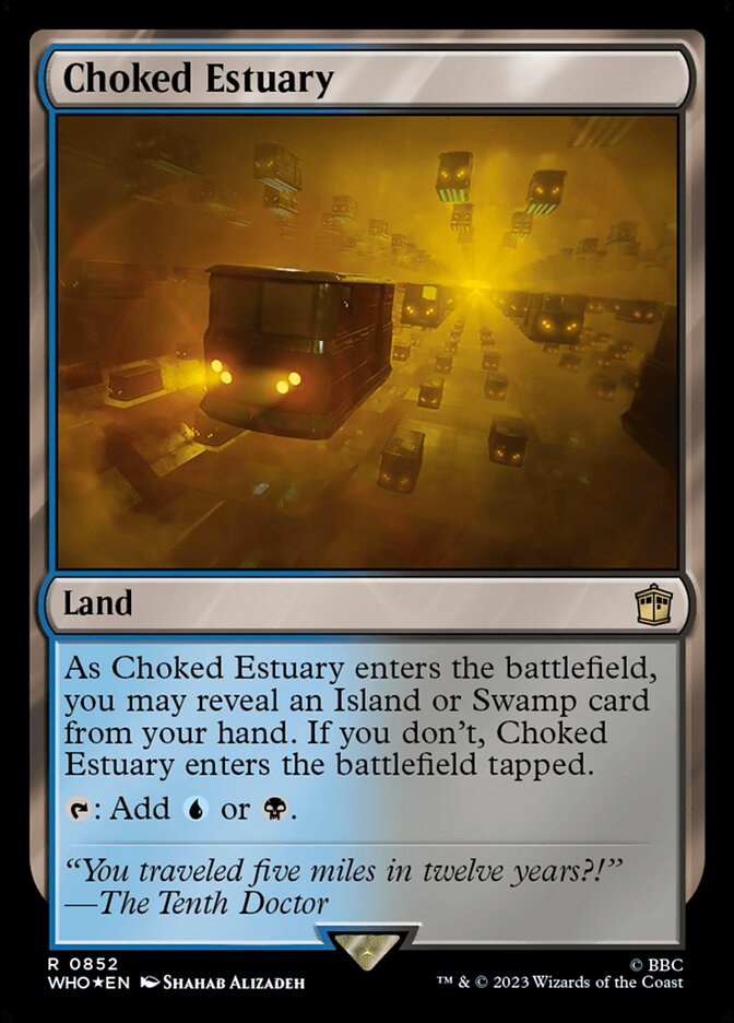 Estuário Estrangulado / Choked Estuary - Magic: The Gathering - MoxLand