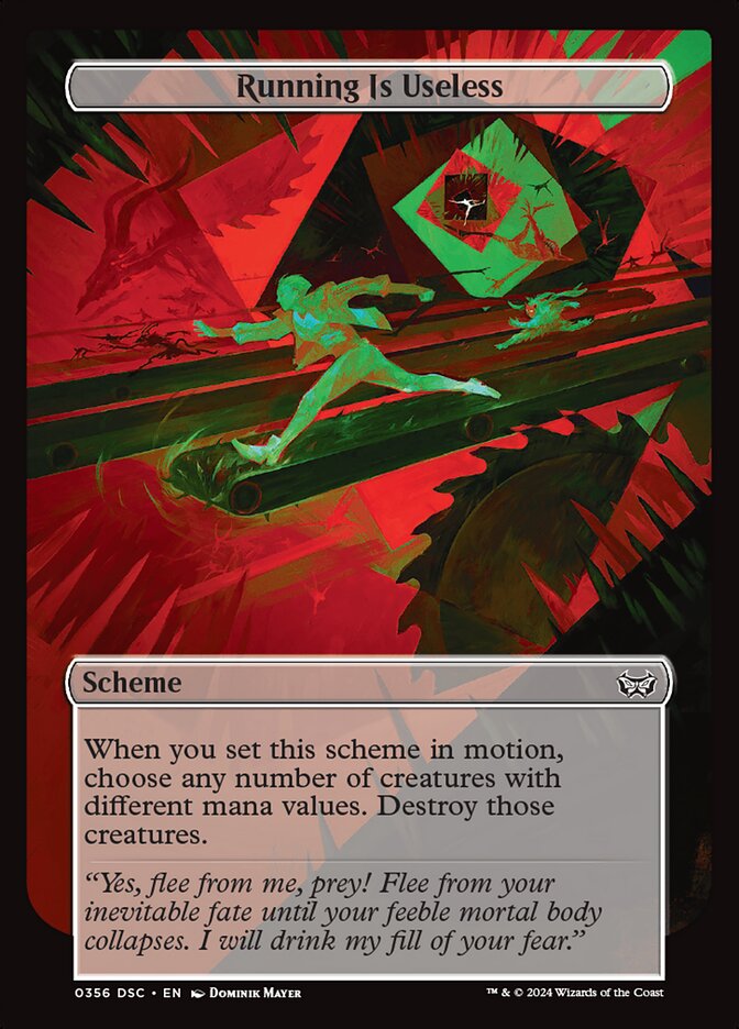 Running Is Useless - Magic: The Gathering - MoxLand