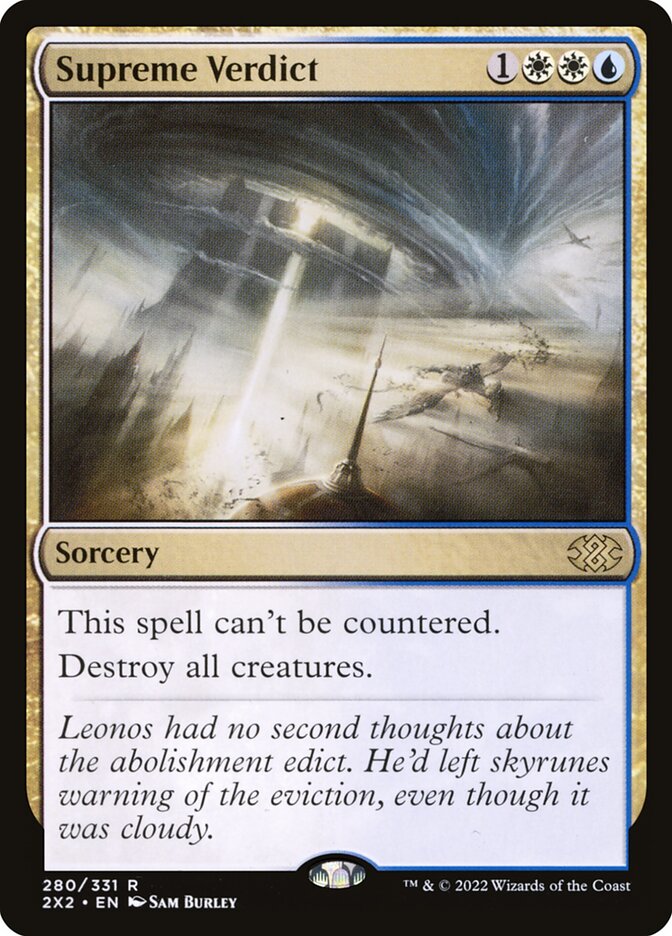 Veredito Supremo / Supreme Verdict - Magic: The Gathering - MoxLand