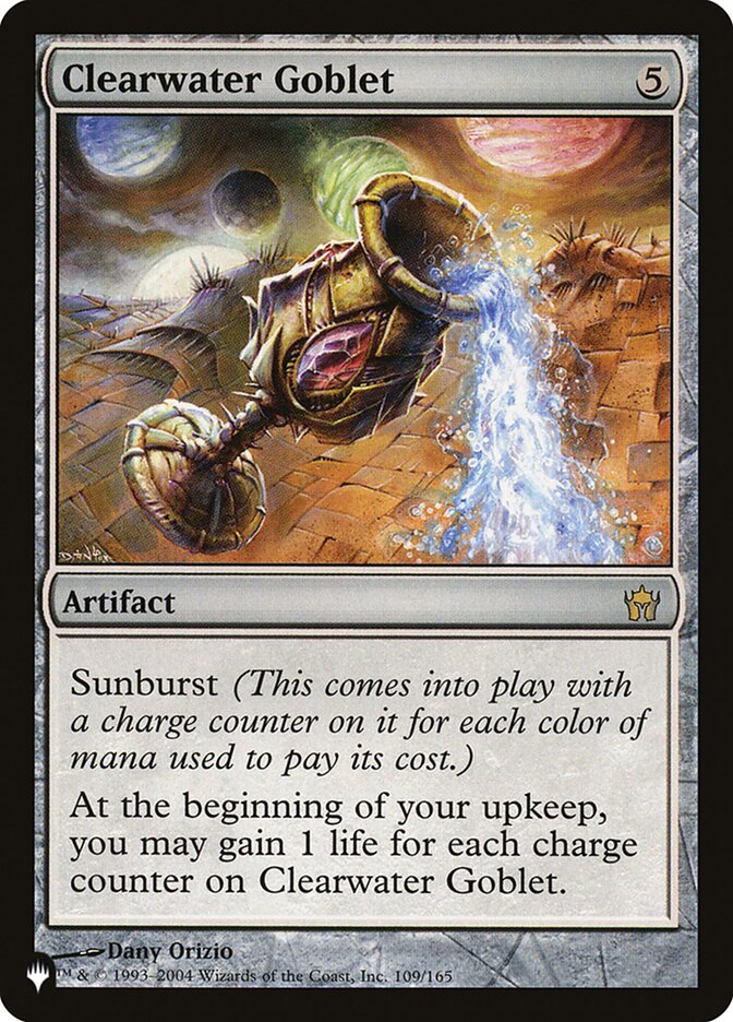 Cálice de Água Límpida / Clearwater Goblet - Magic: The Gathering - MoxLand
