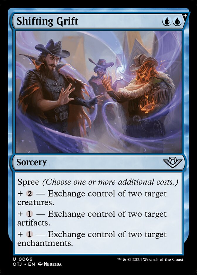 Golpe Cambiante / Shifting Grift - Magic: The Gathering - MoxLand