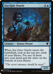 Oráculo do Portão Marinho / Sea Gate Oracle - Magic: The Gathering - MoxLand