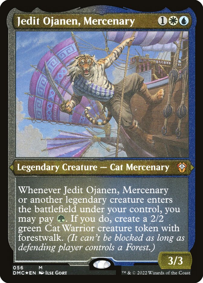 Jedit Ojanen, Mercenário / Jedit Ojanen, Mercenary - Magic: The Gathering - MoxLand