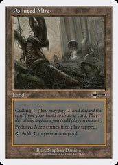 Lamaçal Poluído / Polluted Mire - Magic: The Gathering - MoxLand
