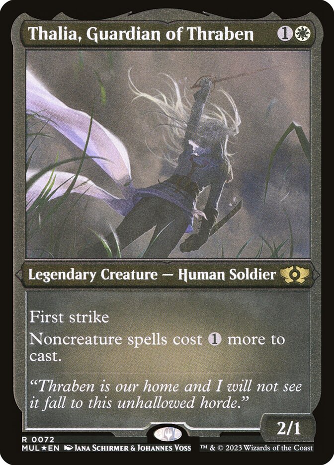 Thalia, Guardiã de Thraben / Thalia, Guardian of Thraben - Magic: The Gathering - MoxLand