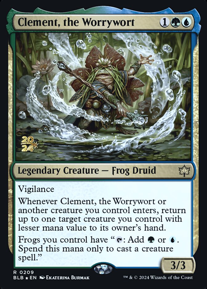Clement, the Worrywort - Magic: The Gathering - MoxLand
