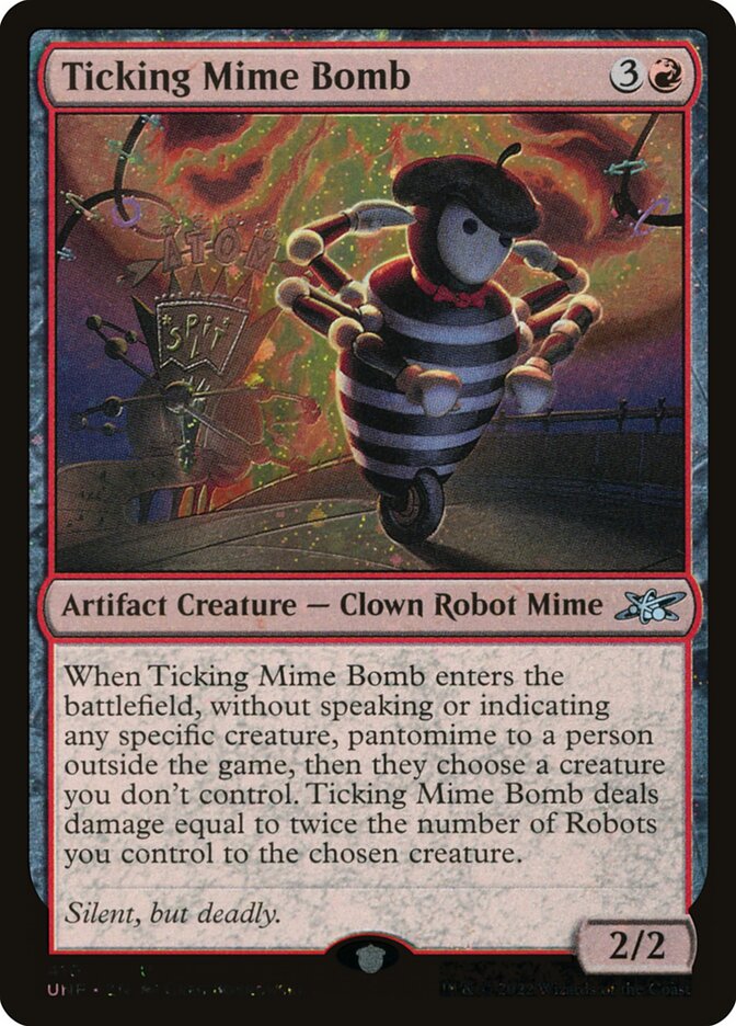 Ticking Mime Bomb - Magic: The Gathering - MoxLand