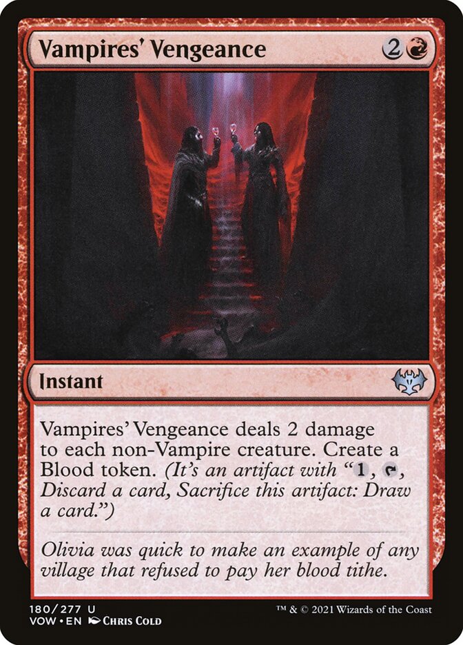 Vingança dos Vampiros / Vampires' Vengeance - Magic: The Gathering - MoxLand