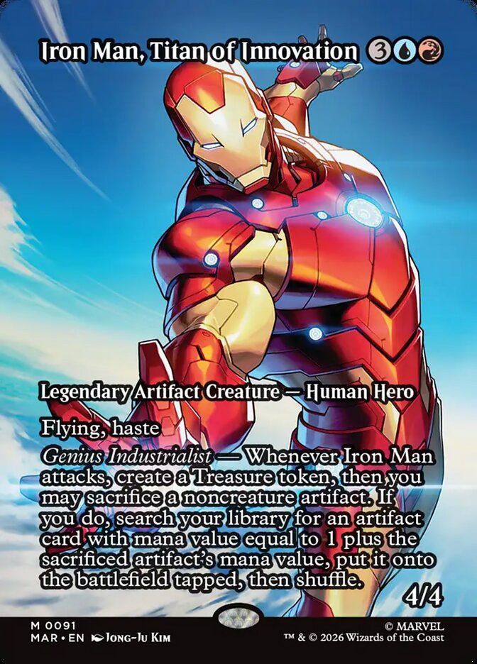 Iron Man, Titan of Innovation - Magic: The Gathering - MoxLand