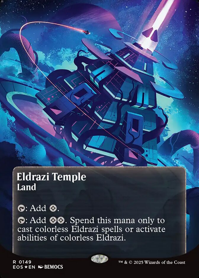 Templo dos Eldrazi / Eldrazi Temple - Magic: The Gathering - MoxLand