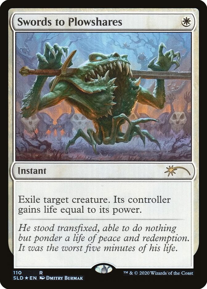 Espadas em Arados / Swords to Plowshares - Magic: The Gathering - MoxLand