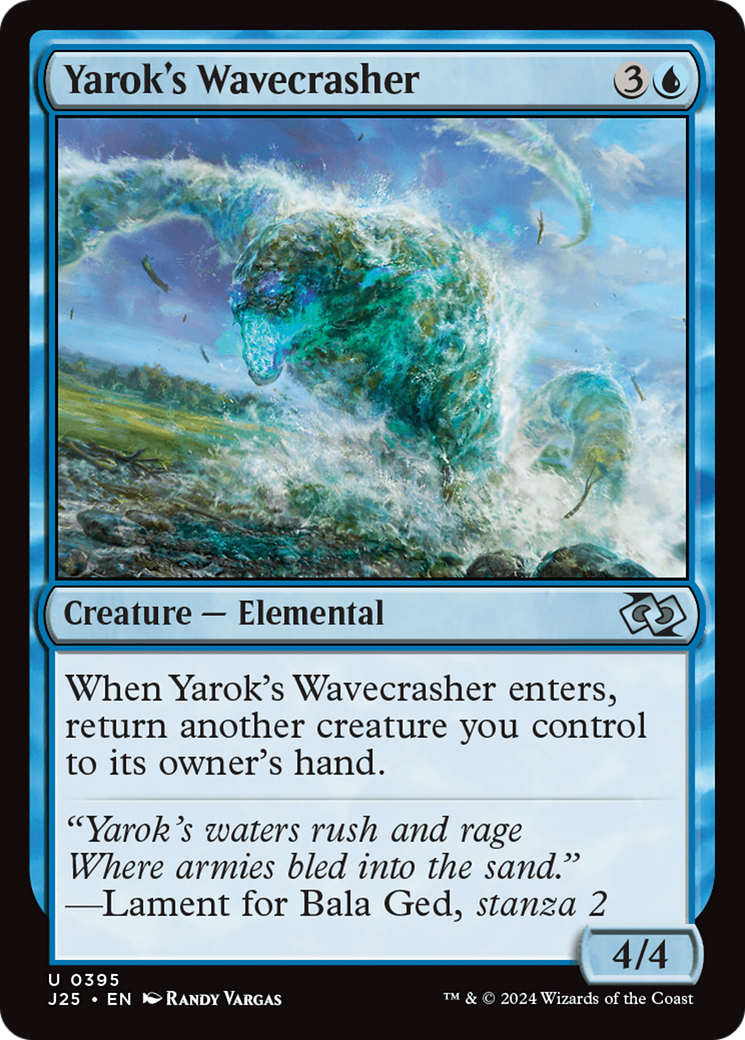 Quebraondas de Yarok / Yarok's Wavecrasher - Magic: The Gathering - MoxLand