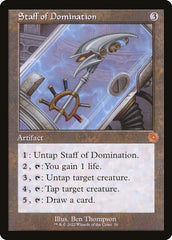 Cajado da Dominação / Staff of Domination - Magic: The Gathering - MoxLand
