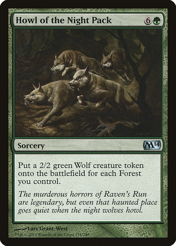 Uivo da Matilha Noturna / Howl of the Night Pack - Magic: The Gathering - MoxLand