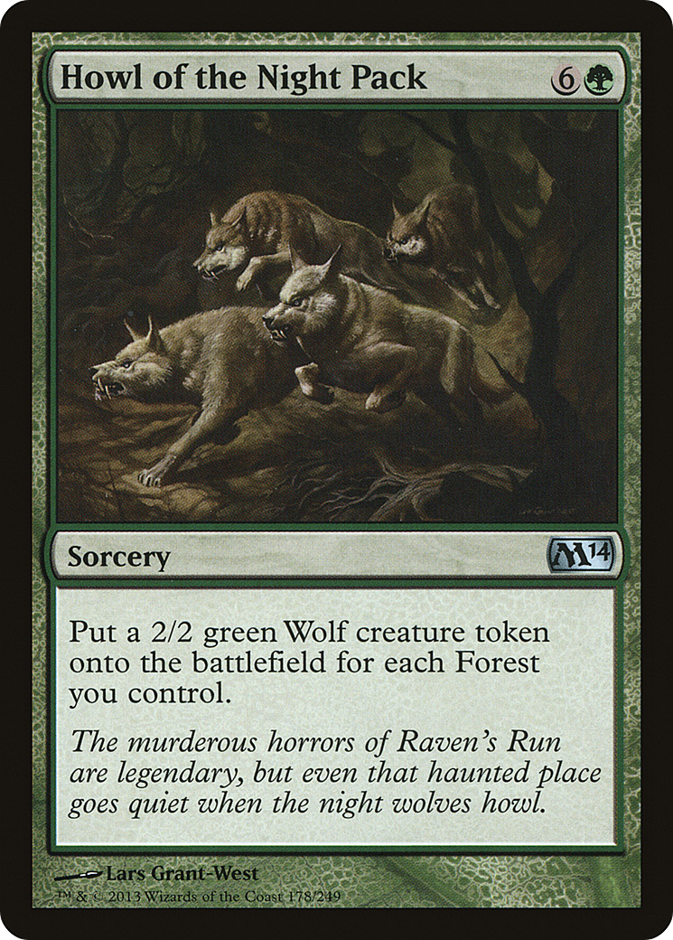 Uivo da Matilha Noturna / Howl of the Night Pack - Magic: The Gathering - MoxLand