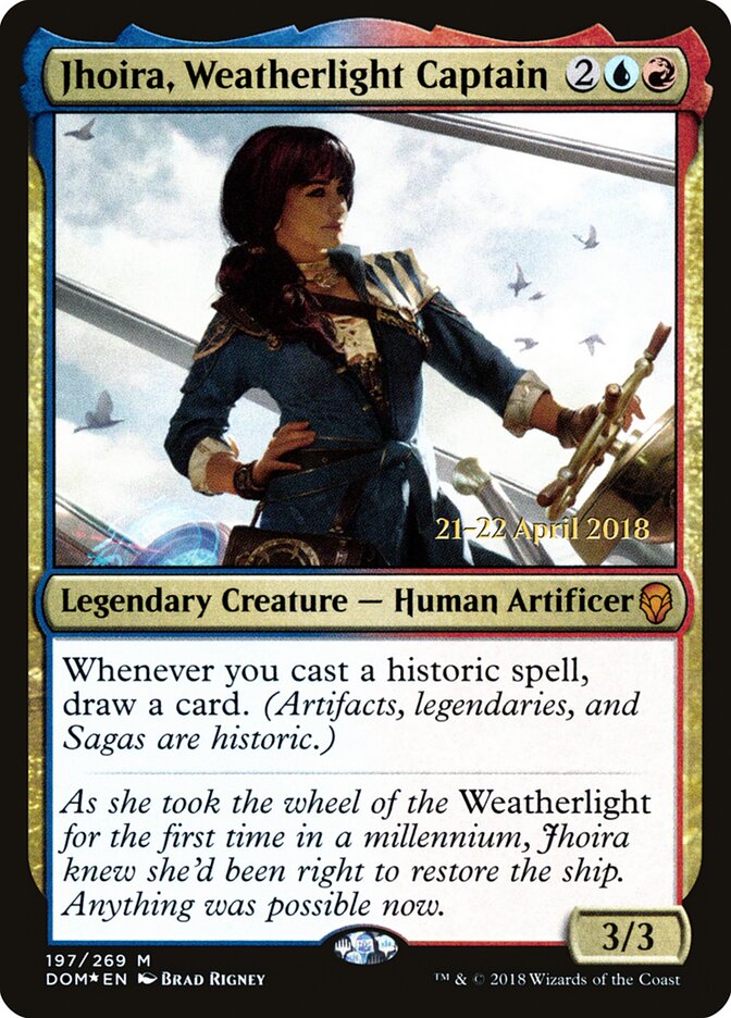 Jhoira, Capitã do Bons Ventos / Jhoira, Weatherlight Captain - Magic: The Gathering - MoxLand