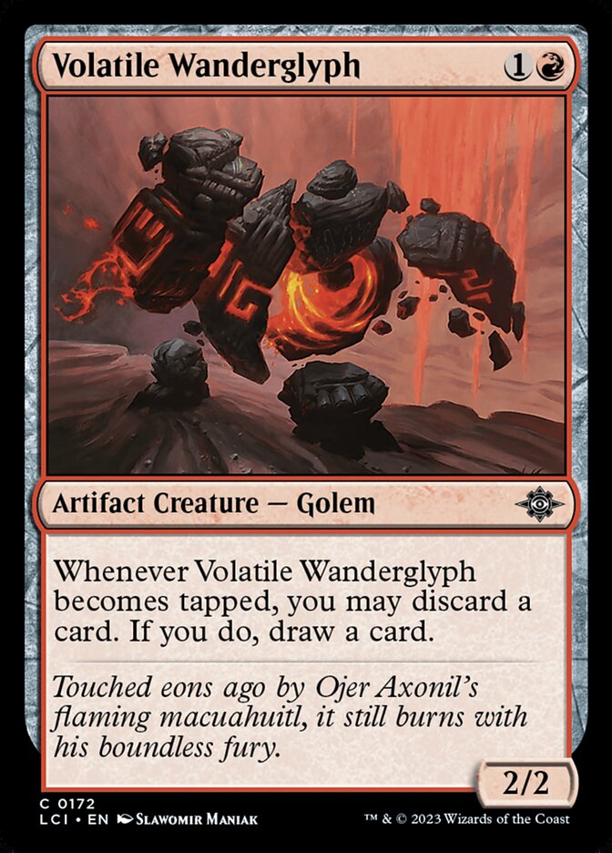 Glifâmbulo Volátil / Volatile Wanderglyph - Magic: The Gathering - MoxLand
