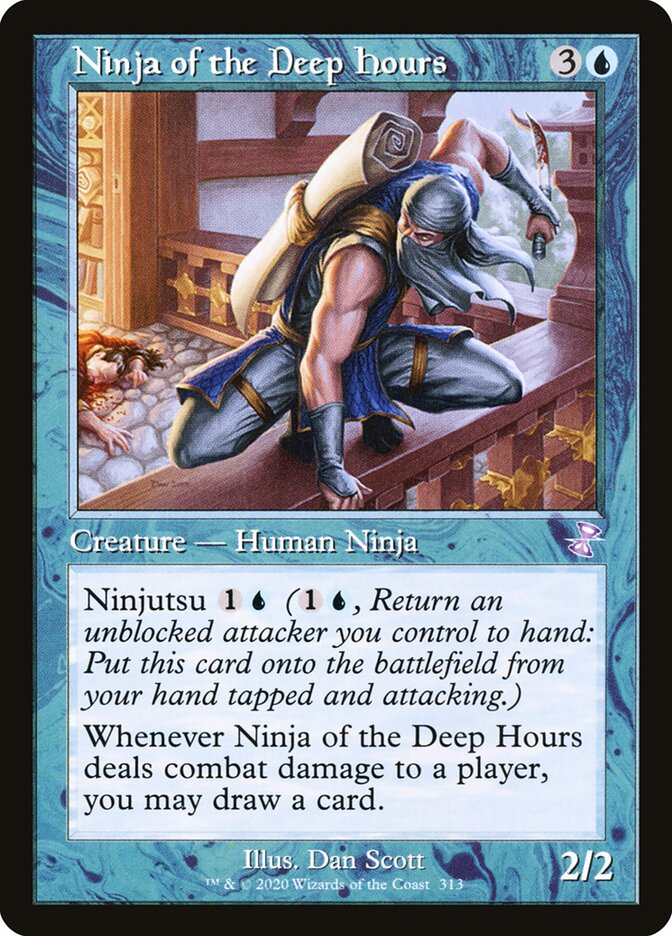 Ninja das Horas Tardias / Ninja of the Deep Hours - Magic: The Gathering - MoxLand