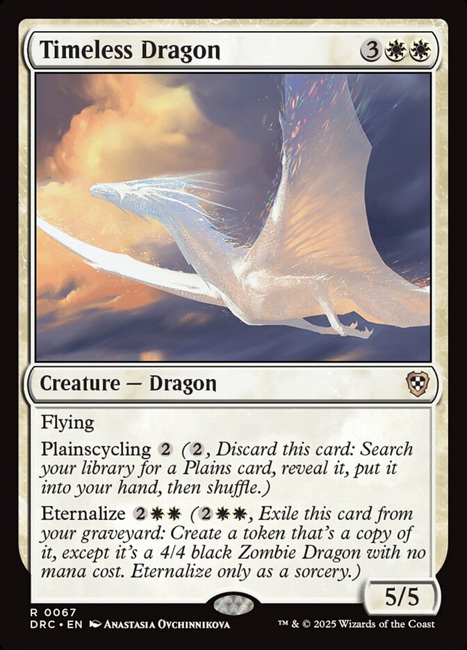 Dragão Atemporal / Timeless Dragon - Magic: The Gathering - MoxLand