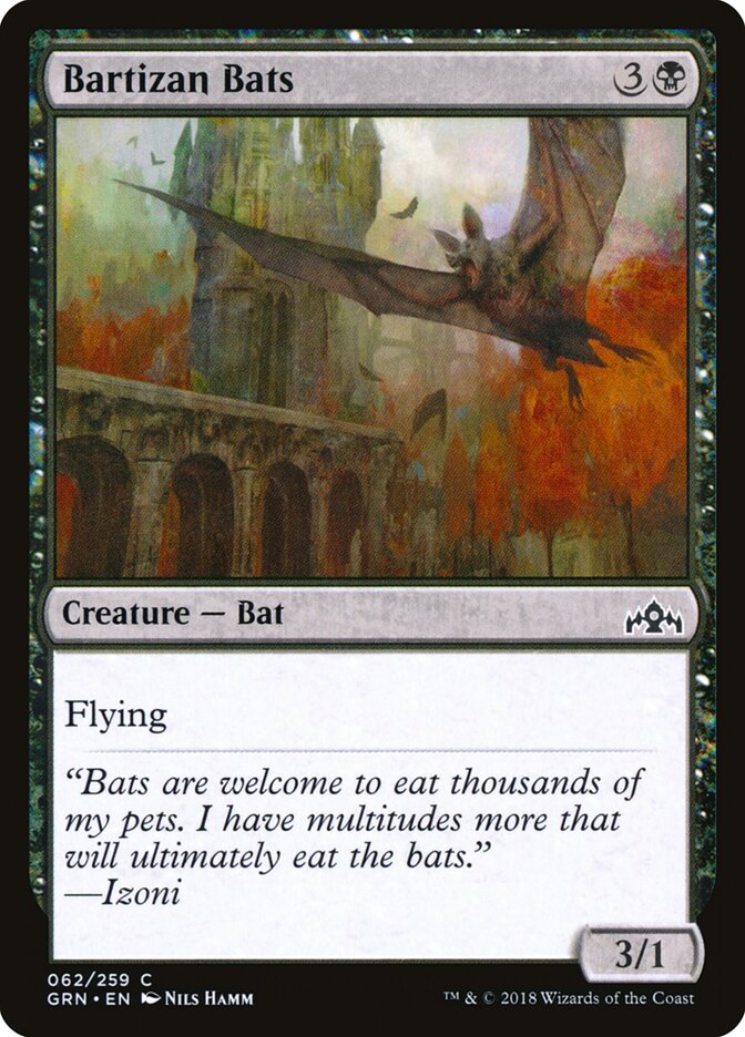 Morcegos de Bartizan / Bartizan Bats - Magic: The Gathering - MoxLand