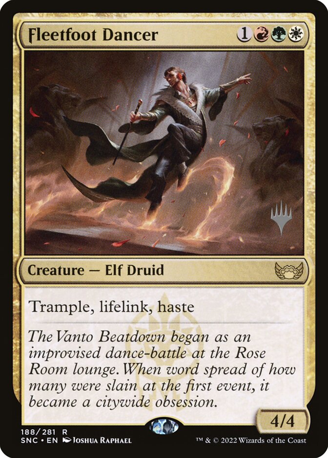 Dançarino do Passo Ligeiro / Fleetfoot Dancer - Magic: The Gathering - MoxLand