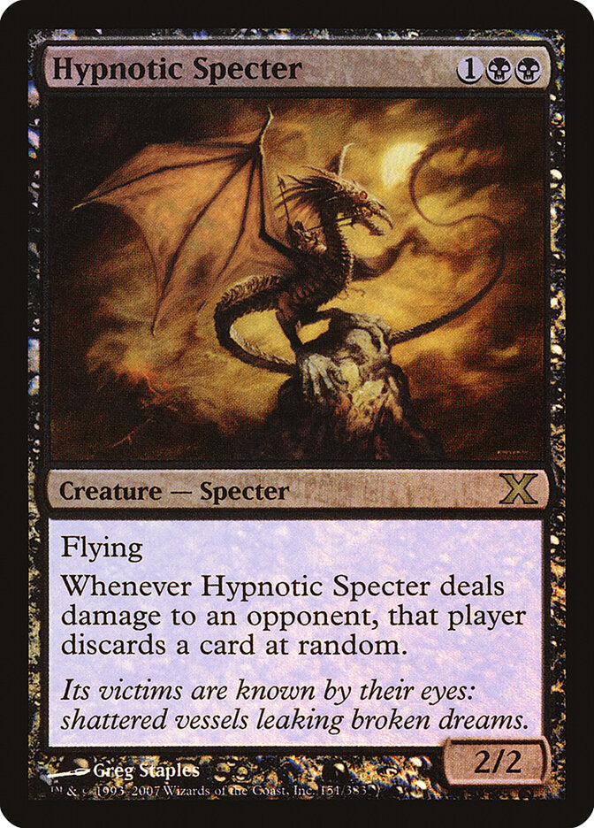 Espectro Hipnótico / Hypnotic Specter - Magic: The Gathering - MoxLand