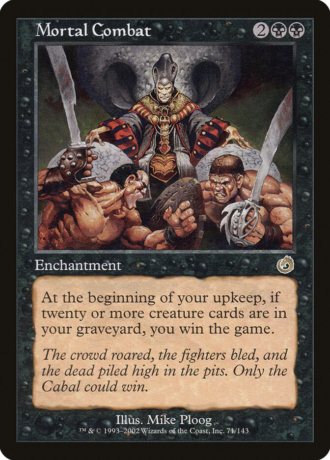 Combate Mortal / Mortal Combat - Magic: The Gathering - MoxLand