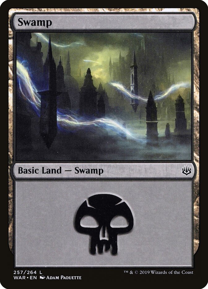 Pântano / Swamp - Magic: The Gathering - MoxLand