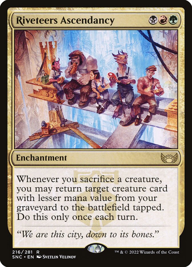 Domínio dos Rebiteiros / Riveteers Ascendancy - Magic: The Gathering - MoxLand