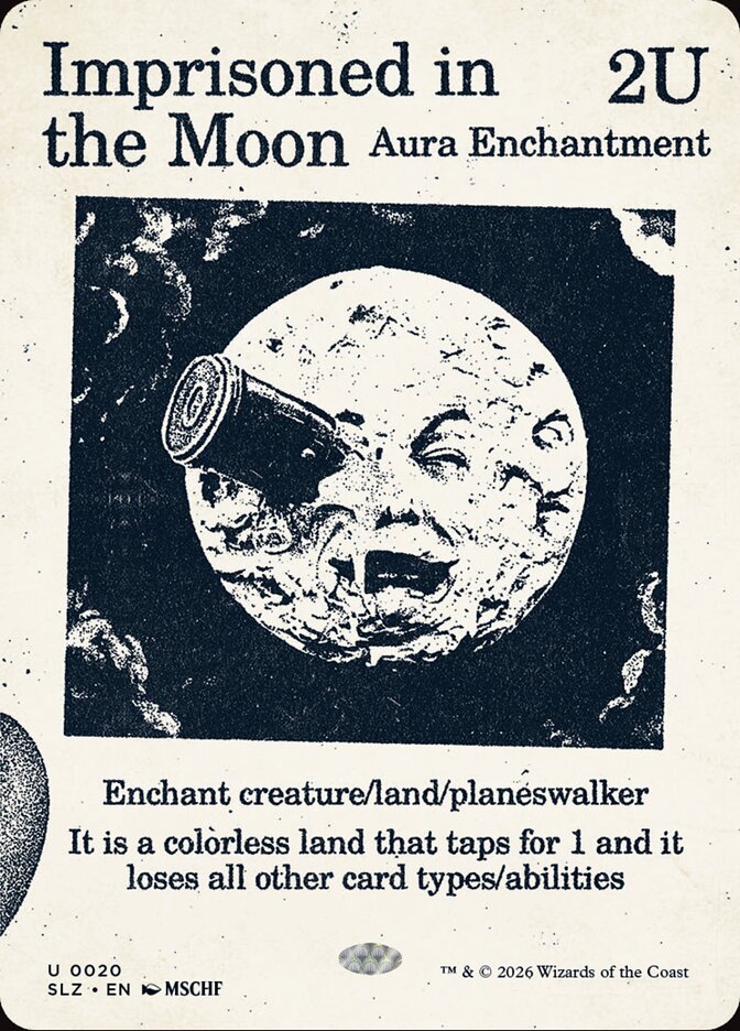 Aprisionados na Lua / Imprisoned in the Moon - Magic: The Gathering - MoxLand