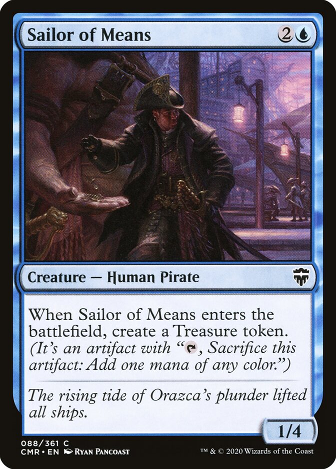 Marinheiro de Posses / Sailor of Means - Magic: The Gathering - MoxLand