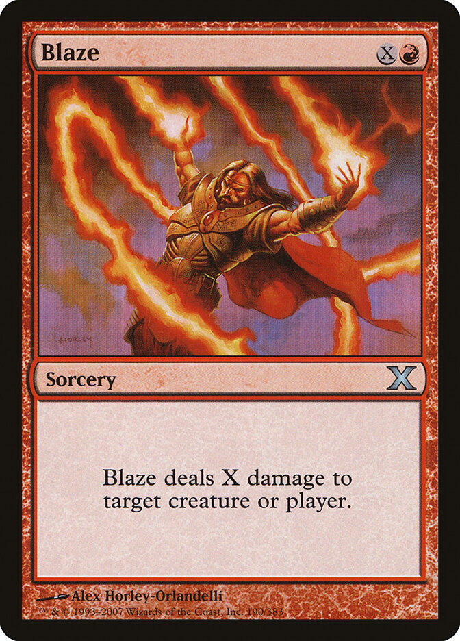 Labareda / Blaze - Magic: The Gathering - MoxLand
