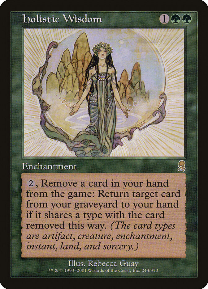 Sabedoria Holística / Holistic Wisdom - Magic: The Gathering - MoxLand