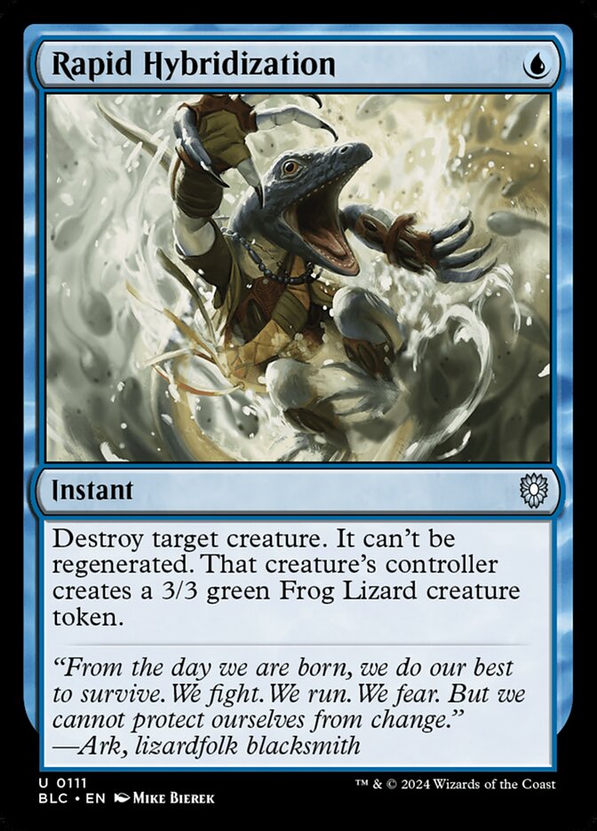 Hibridação Veloz / Rapid Hybridization - Magic: The Gathering - MoxLand