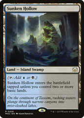 Vale Afundado / Sunken Hollow - Magic: The Gathering - MoxLand