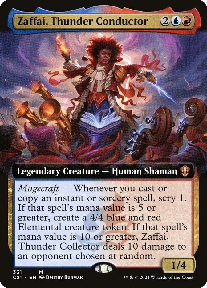 Zaffai, Maestro do Trovão / Zaffai, Thunder Conductor - Magic: The Gathering - MoxLand