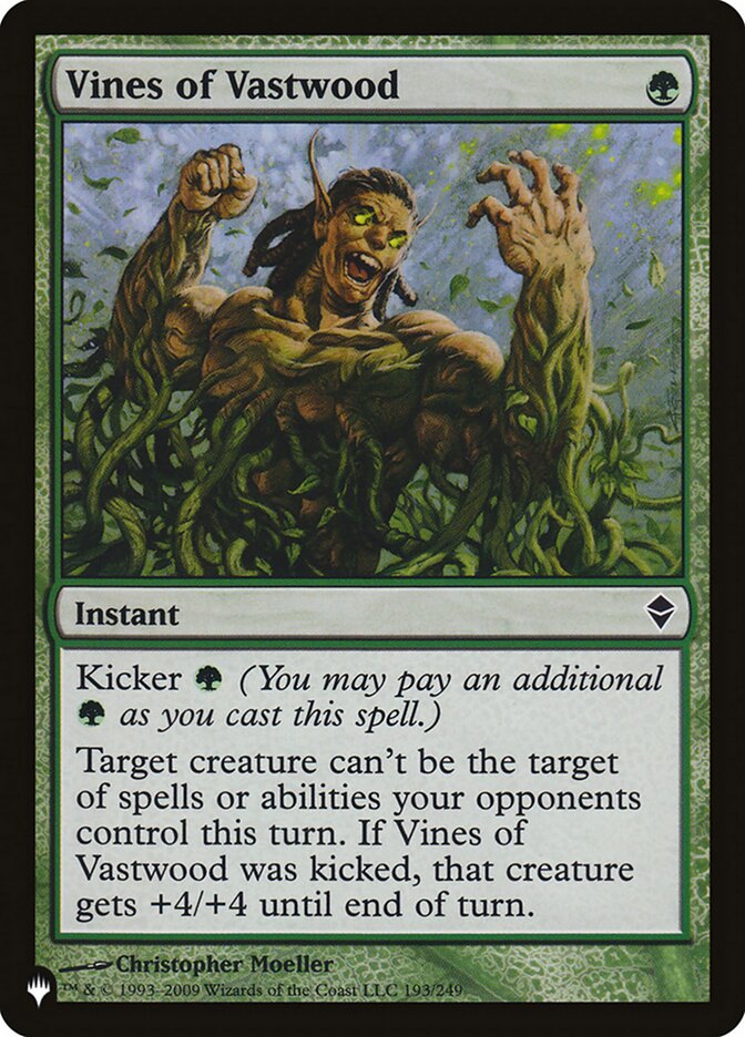 Trepadeira de Matavasta / Vines of Vastwood - Magic: The Gathering - MoxLand