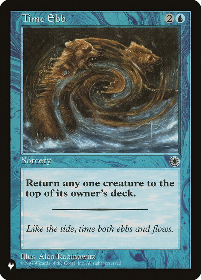 Refluxo do Tempo / Time Ebb - Magic: The Gathering - MoxLand